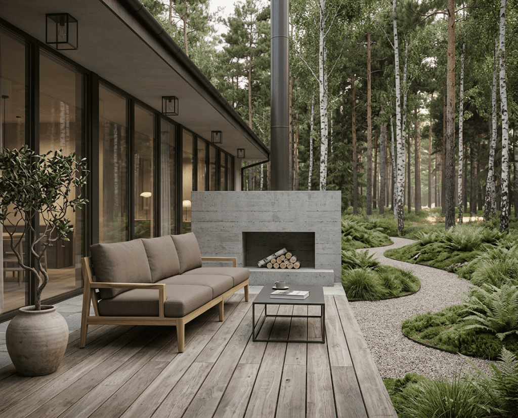 Quebec Outdoor Sofa – brown