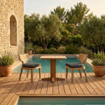 Tadoussac Dining table – armless chairs