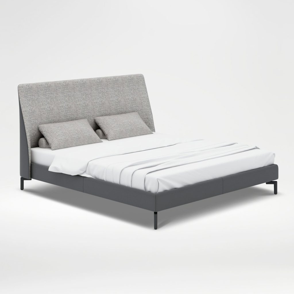 MELODY Bed (FOR 180X200),MUD+JASPER