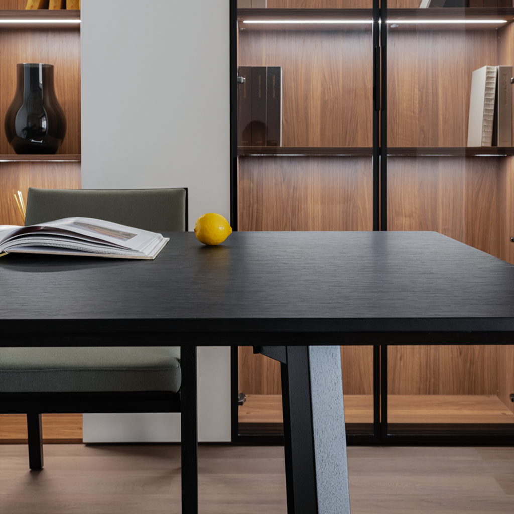 Dining Table,VESSEL-03,Grey Oak