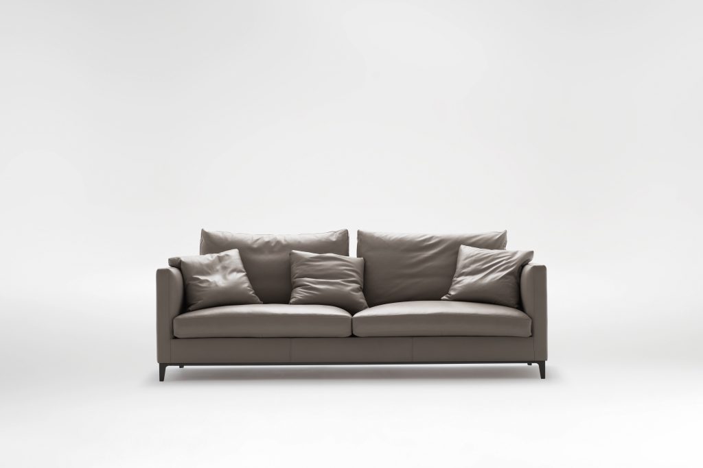CRESCENT Sofa, S, LIGHT BROWN
