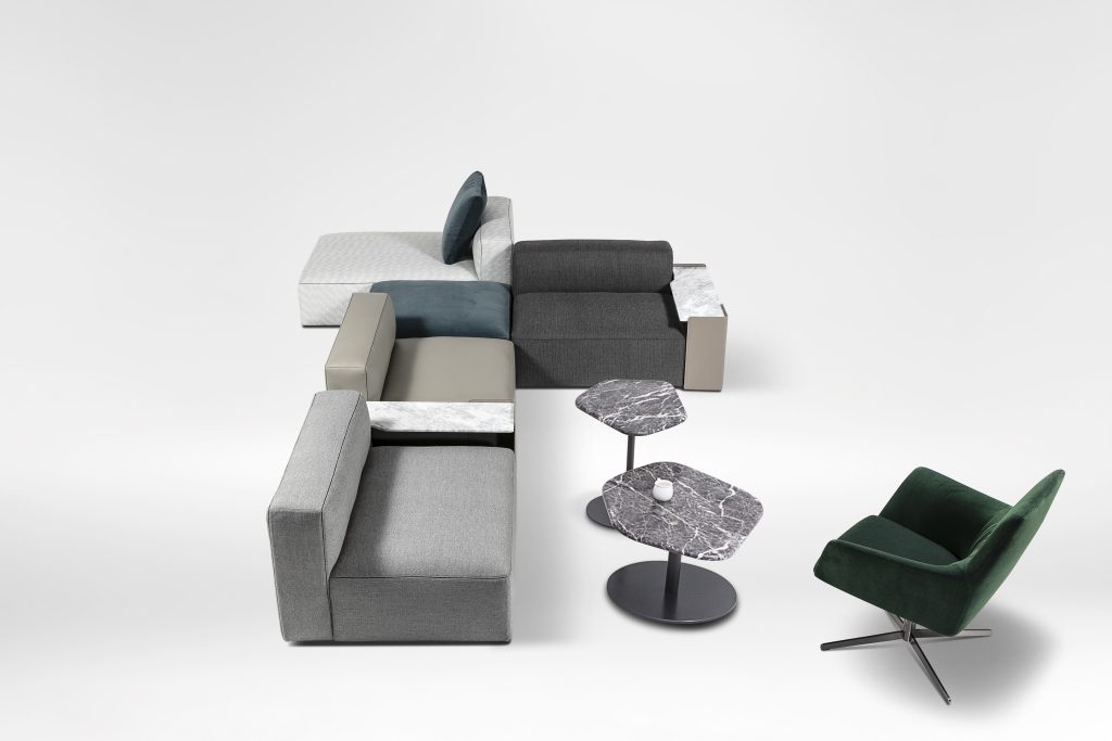 RUBIX Sofa XL, CLAY