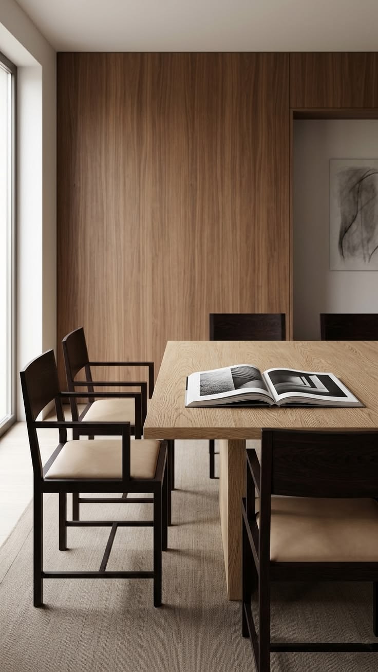 The BAIANA Armchair in a timeless dining room, Camerich by Gregoir