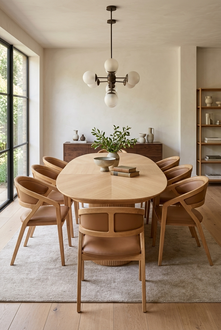 Caribou dining chair – brown